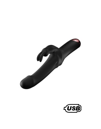 PLAYER, Vibromasseur Rabbit USB, silicone médical doux et lisse, doté de 10 modes de vibration