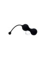 MINA Noir, Boules de Geisha en silicone médical USB avec télécommande 