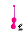 MINA Rose, Boules de Geisha en silicone médical USB avec télécommande