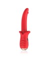 Vibromasseur Rouge Ultra-Souple KISS