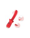 Vibromasseur Rouge Ultra-Souple KISS