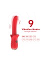 Vibromasseur Rouge Ultra-Souple KISS