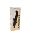 BLACK KNIGHT, Vibromasseur Point G USB en silicone médical doux, doté de 10 modes de vibration 