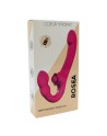 Vibromasseur ROSEA Strap-on Triple Action Télécommandé 