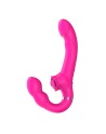 Vibromasseur ROSEA Strap-on Triple Action Télécommandé 