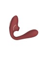 Stimulateur Clitoridien  Vibromasseur Point G 2-en-1 DINA Bordeaux 