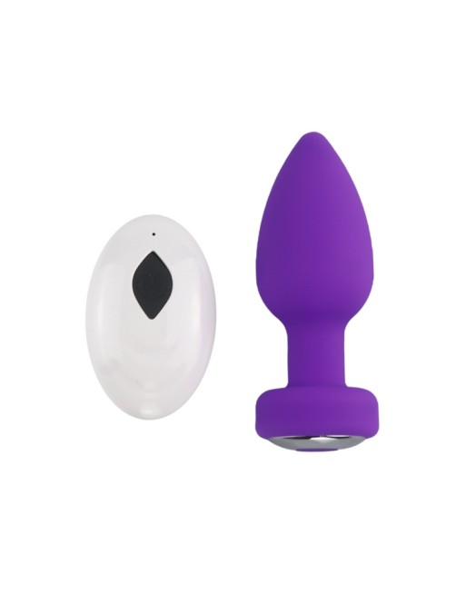 Plug Anal Vibrant Télécommandé SHAKY Violet