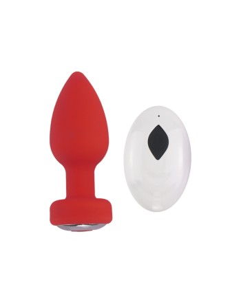 Plug Anal Vibrant Télécommandé SHAKY Rouge