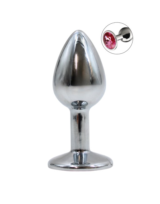 Plug bijou en aluminium bijou rose Small HELIRA