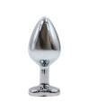 Plug bijou en aluminium bijou coeur violet Medium LOVELY