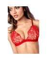 Ensemble sexy 2 pièces en crochet tricoté avec haut ajustable et string 