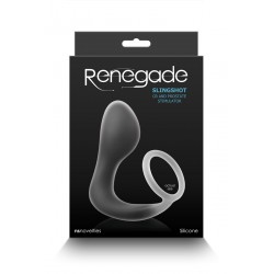 sexy Plug prostatique avec cockring Renegade Slingshot