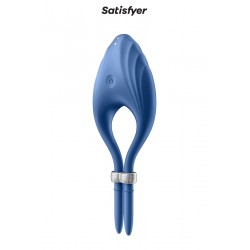 sexy Anneau vibrant Duelist bleu - Satisfyer