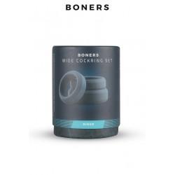 sexy Kit de 3 anneaux de pénis larges - Boners