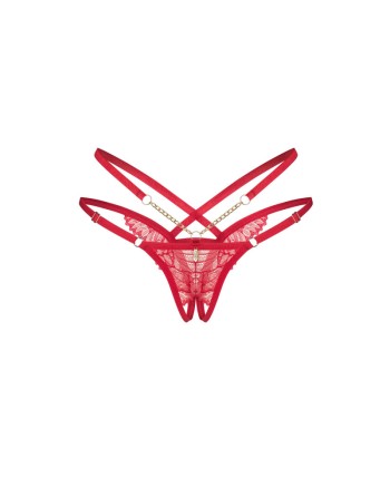 Matildea string ouvert Rouge