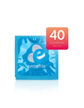 40 préservatifs Ribs and Dots - EasyGlide