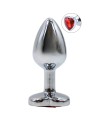 Plug bijou coeur en aluminium bijou rouge Small LOVELY