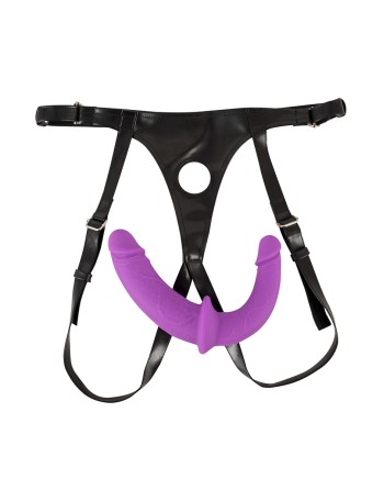 Double Strap-On ultra doux - Sweet Smile