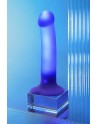 Dildo lumineux violet - Strap-On-Me