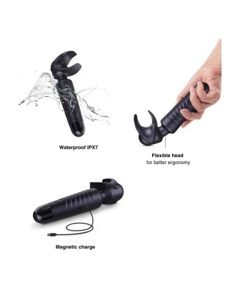 Masturbateur Man Wand Evo Black Plum - Man Wan