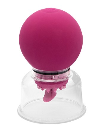 Pompe à clitoris et tétons rotative et vibrante - She.E.O.