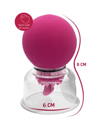 Pompe à clitoris et tétons rotative et vibrante - She.E.O.