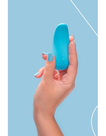 Mini vibro rechargeable ThrillLeaf bleu - FairyGasm