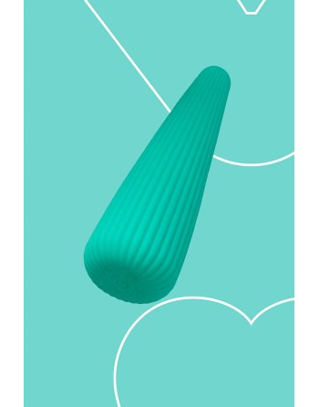 Vibro rechargeable IcyCone vert - FairyGasm