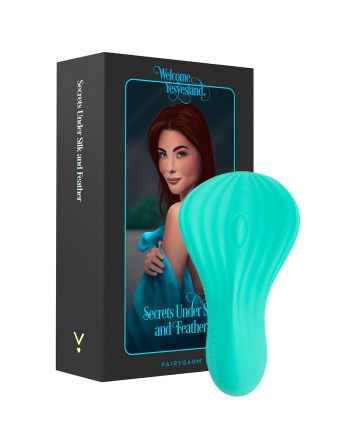 Mini vibro rechargeable SilkenTouch vert - FairyGasm