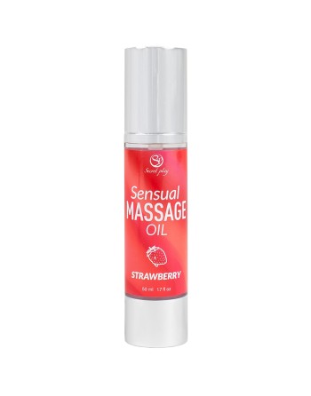 Huile de massage Fraise - Secret Play