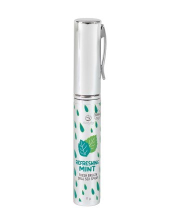 Spray sexe oral et haleine fraiche à la menthe