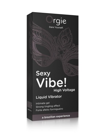 Gel d'excitation Sexy Vibe High Voltage Liquid Vibrator