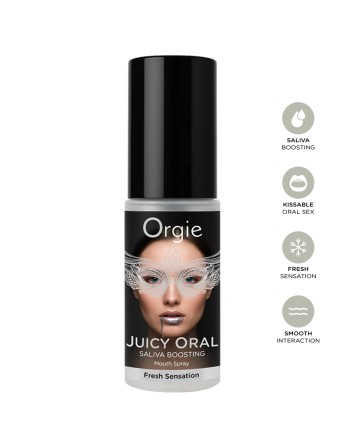 Spray pour saliver Juicy Oral 15ml - Orgie