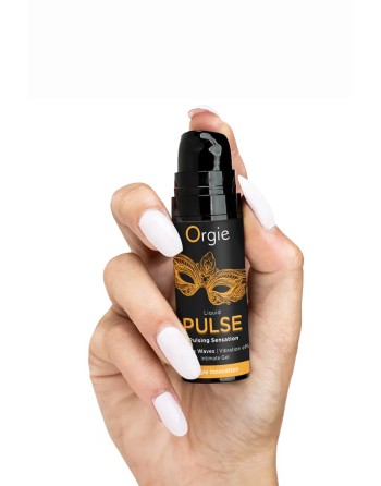 Gel stimulant embrassable Liquid Pulse - Orgie