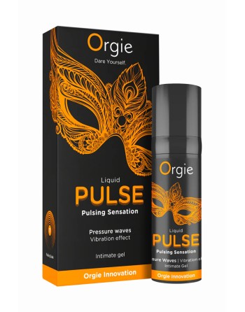 Gel stimulant embrassable Liquid Pulse - Orgie