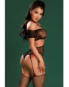 Combinaison sexy noire - J Lingerie