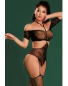 Combinaison sexy noire - J Lingerie