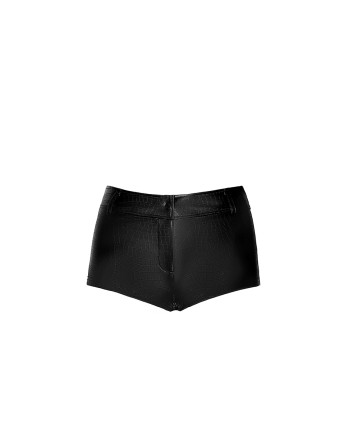 Short échancré F318 wetlook effet croco