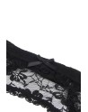 Porte-jarretelles et string Noir - Litolu Lingerie