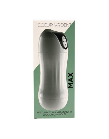 MAX – Masturbateur à Vibrations  Succion Contrôlée USB