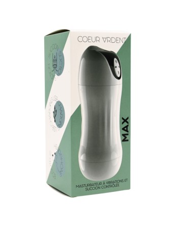 MAX – Masturbateur à Vibrations  Succion Contrôlée USB
