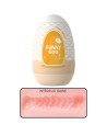 Gaine Masturbatrice Réutilisable FUNNY EGG – Design Réaliste Vagin lèvres moyennes