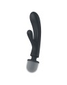 Triple lover Rabbit et Wand Satisfyer - Noir