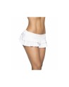 Jupette double fronce White 
