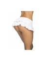 Jupette double fronce White 