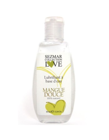 Lubrifiant à base d'eau 100% naturel Mangue Douce 90 ml 