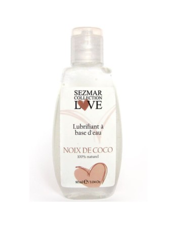 Lubrifiant à base d'eau 100% naturel Noix de Coco 90 ml 
