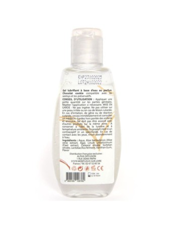 Lubrifiant à base d'eau 100% naturel Chocolat Cookie 90 ml 