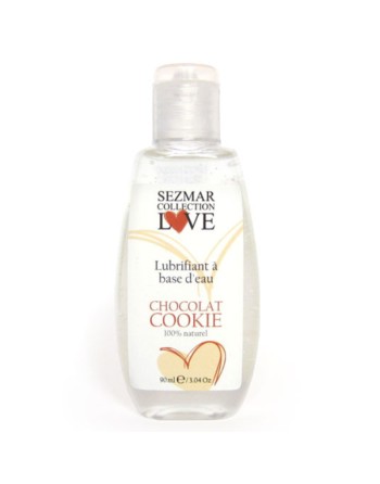 Lubrifiant à base d'eau 100% naturel Chocolat Cookie 90 ml 