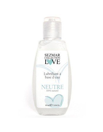 Lubrifiant à base d'eau 100% naturel Neutre 90 ml 